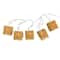 10ct. Tiki Bamboo Lantern Garden Patio String Lights